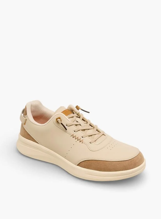 لو كونفورت Men Lace-Up Ankle Sneakers